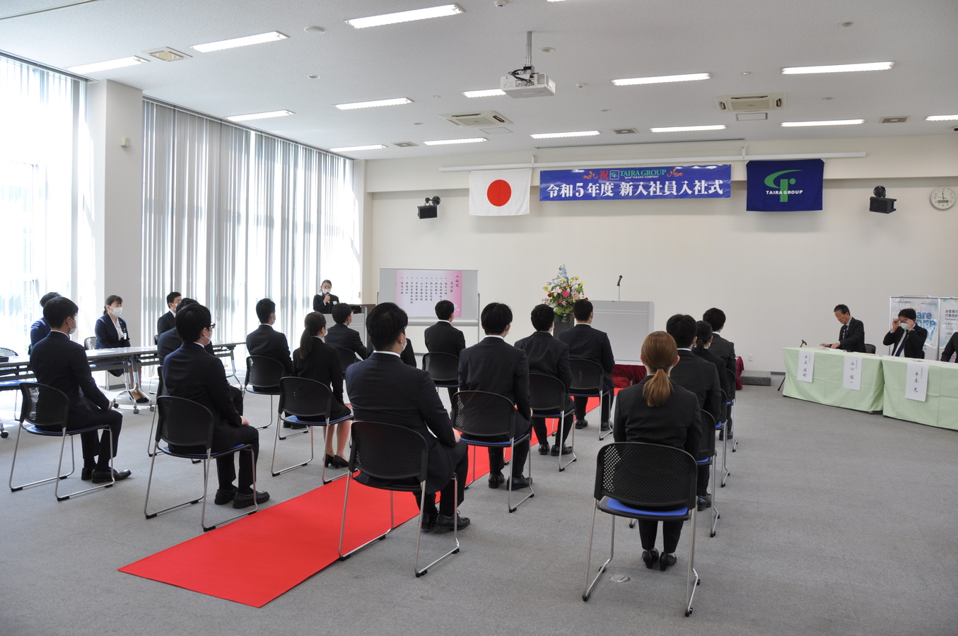 2023年度 タイラベストビート 入社式 | 株式会社タイラベストビート